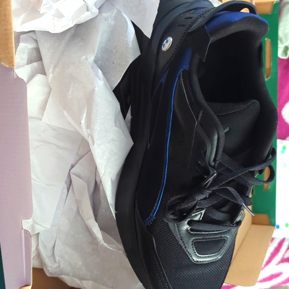 Male Sneakers - Puma BMW logo black